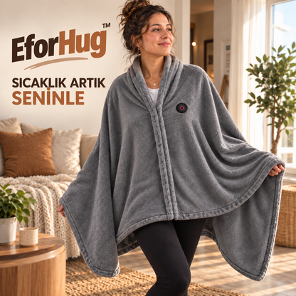 EforHug™ Taşınabilir Isıtmalı Battaniye